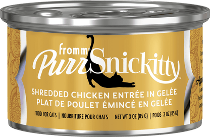 Fromm Purr-Snickitty Shredded Chicken Entree In Gelee Wet Cat Food