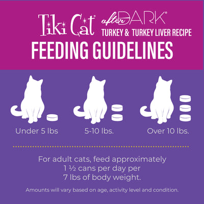 Tiki Cat After Dark Pâté Lamb & Beef Liver Recipe Canned Wet Cat Food - Product Highlights 6 - Tiki Cat - PetMax Canada