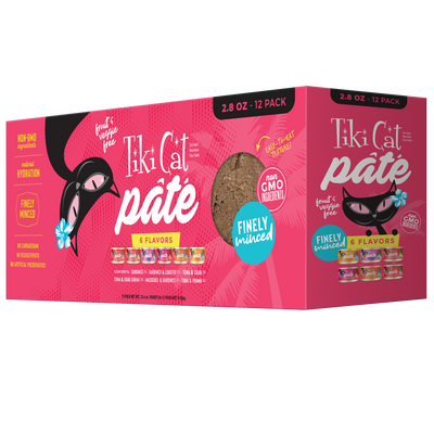 Tiki Cat Grill Pâté Variety Pack Wet Cat Food - Variety Pack - Tiki Cat - PetMax Canada