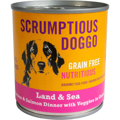 Scrumptious Doggo Chicken Salmon & Veggie Dinner Wet Dog Food