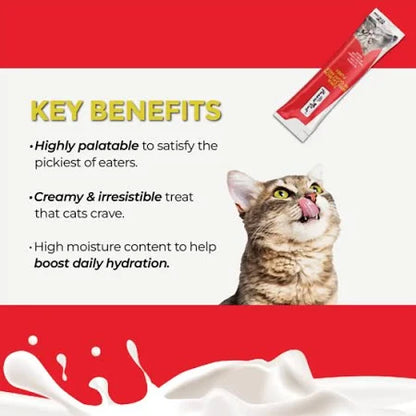 Fussie Cat Puree Tubes Tuna with Salmon in Goats Milk