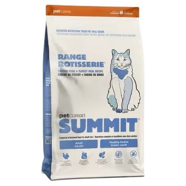 Summit Range Rotisserie Chicken Meal + Turkey Meal Recipe for Adult Cats  Cat Food  | PetMax Canada