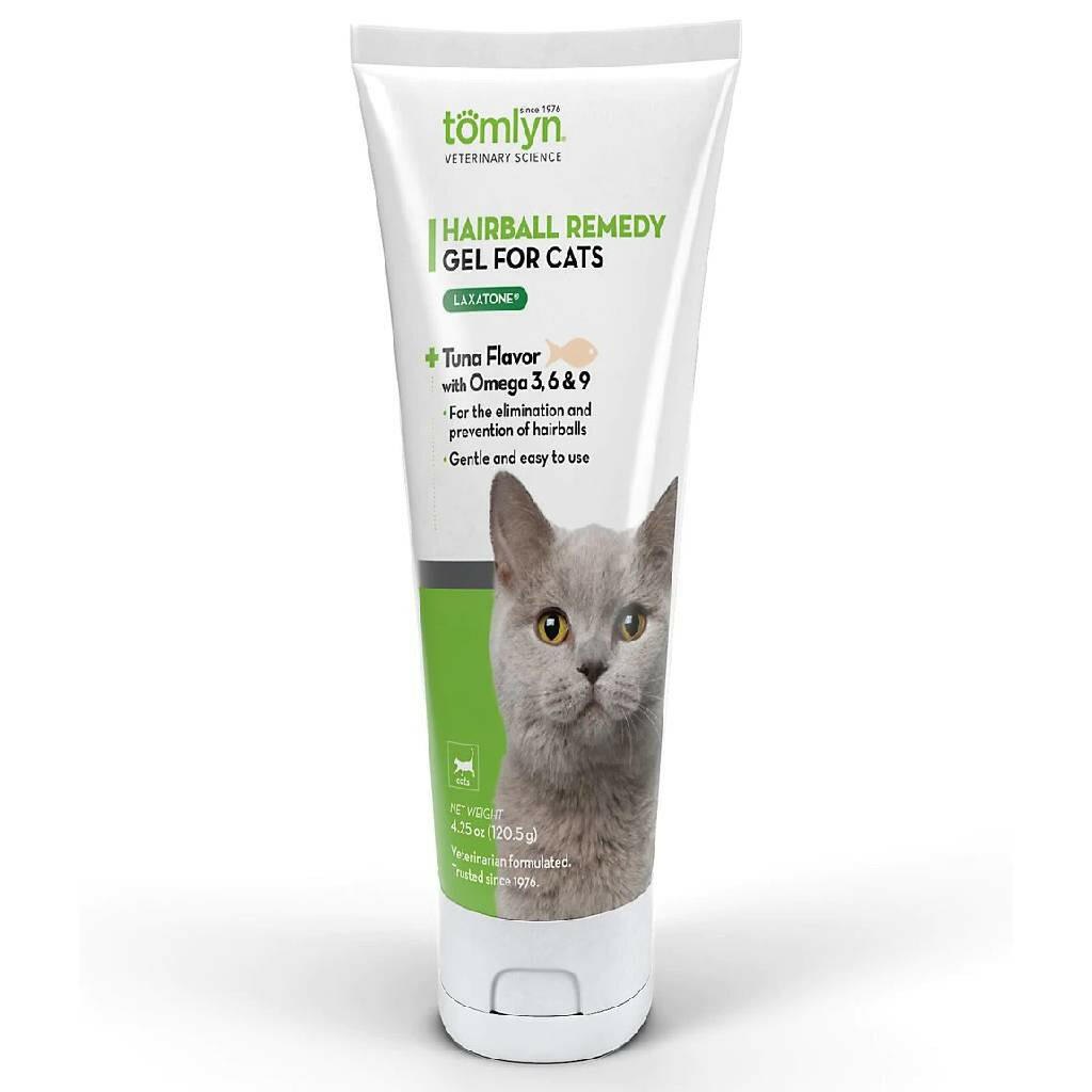 Tomlyn Laxatone Hairball Remedy Gel Tuna Flavor - Cat Health Care - Tomlyn - PetMax Canada