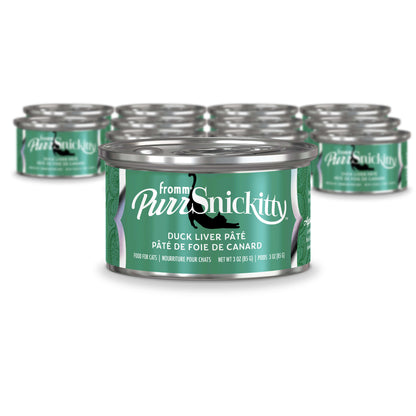Fromm Purr-Snickitty Duck Liver Pate Wet Cat Food