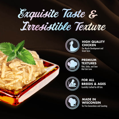 Fromm Purr-Snickitty Shredded Chicken Entree In Gelee Wet Cat Food