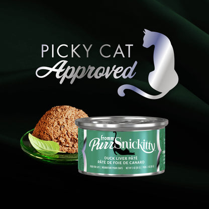 Fromm Purr-Snickitty Duck Liver Pate Wet Cat Food