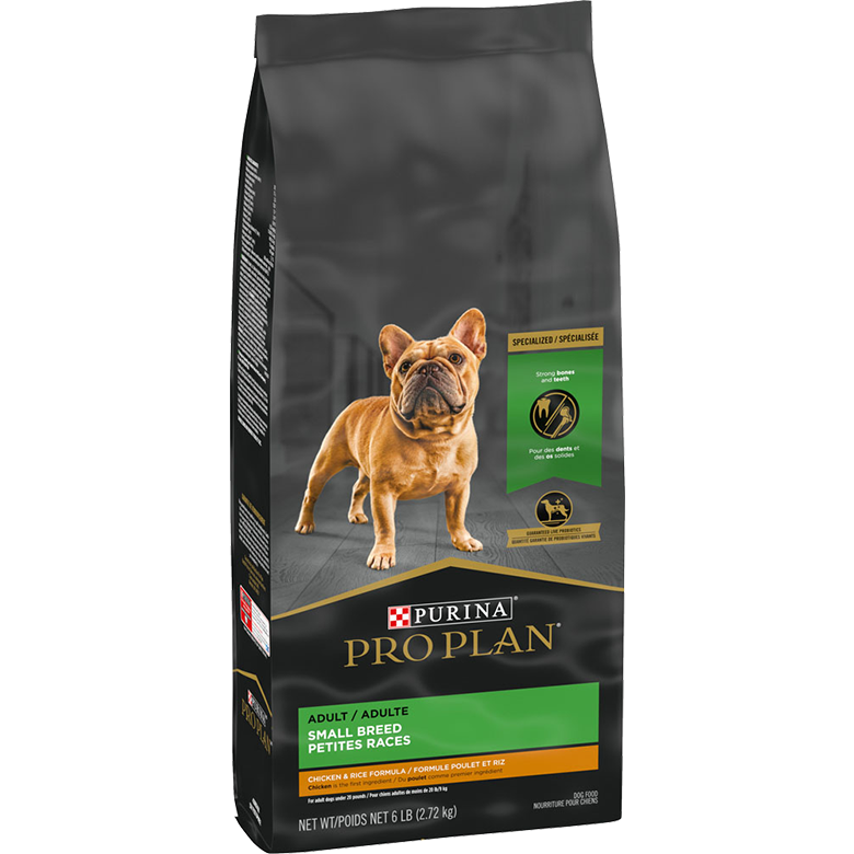 Purina Pro Plan High Protein Small Breed Dog Food Chicken & Rice Formula  Dog Food  | PetMax Canada