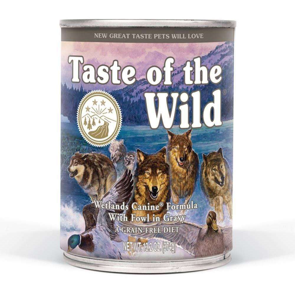 Taste Of The Wild Canned Dog Food Wetland Fowl  Canned Dog Food  | PetMax Canada