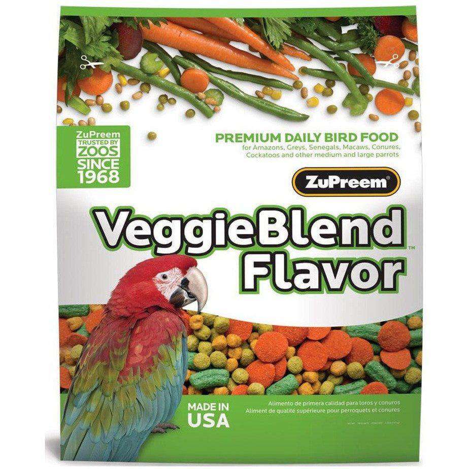 Zupreem Veggie Blend Medium & Large Birds  Bird Food  | PetMax Canada
