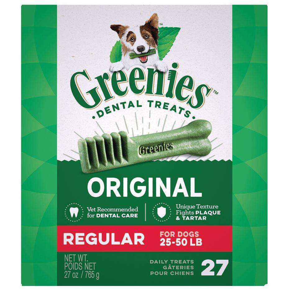 Greenies Dental Treat Original Regular 765g Dog Treats 765g | PetMax Canada