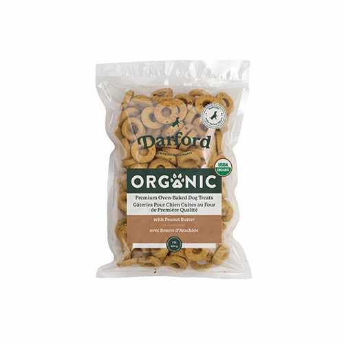 Darford Dog Treats Organic Peanut Butter Biscuits  Dog Treats  | PetMax Canada