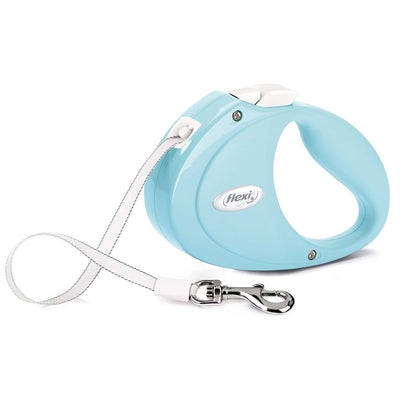 Flexi Puppy Tape Small Light Blue  Leashes  | PetMax Canada
