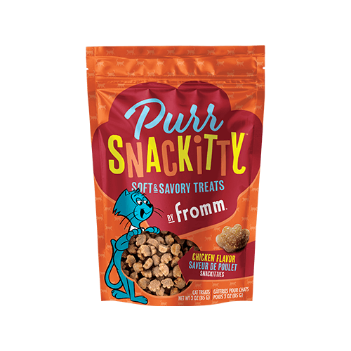 Fromm Purr-Snackitty Chicken Flavour Treats For Cats - 85g - Cat Treats - Fromm - PetMax Canada