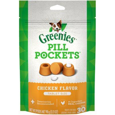 Greenies Pill Pockets For Dogs Chicken / Tablet (Small) Health Care Chicken | PetMax Canada