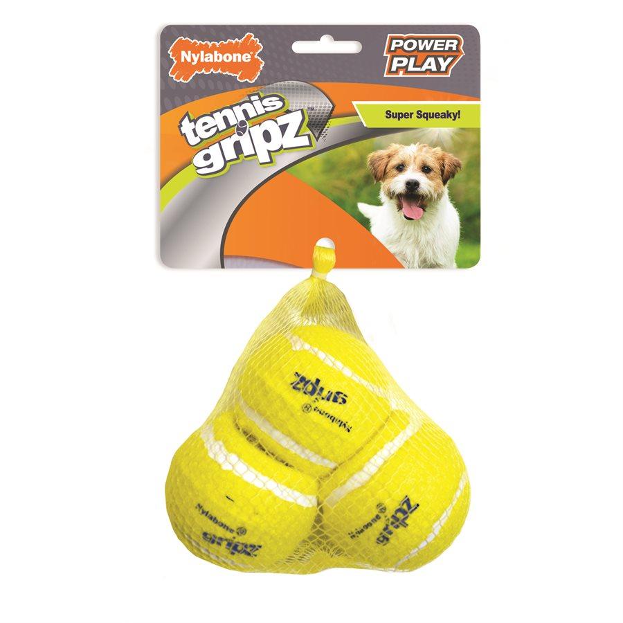 Nylabone Play Tennis Ball Small 3-Pack Dog Toys Small 3-Pack | PetMax Canada