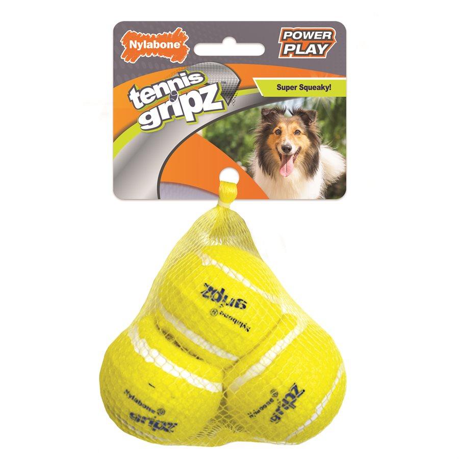 Nylabone Play Tennis Ball Medium 3-Pack Dog Toys Medium 3-Pack | PetMax Canada