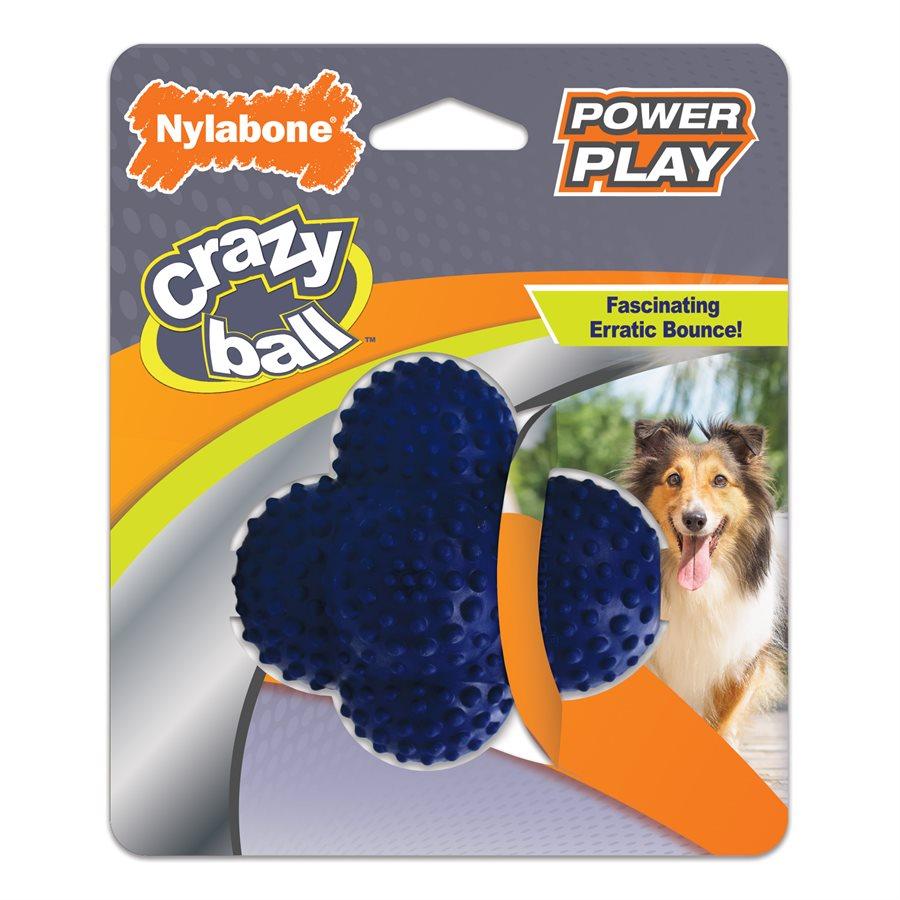 Nylabone Play Crazy Ball  Dog Toys  | PetMax Canada