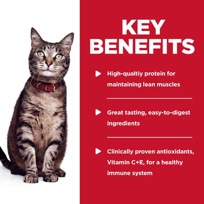Hill's Science Diet Adult Wet Cat Food, Turkey & Liver, 79g pouch - 79g - Canned Cat Food - Hill's Science Diet - PetMax Canada