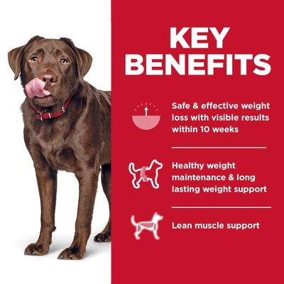 Hill's Science Diet Adult Perfect Weight Large Breed Dry Dog Food, Chicken Recipe - 11.3 Kg - Dog Food - Hill's Science Diet - PetMax Canada