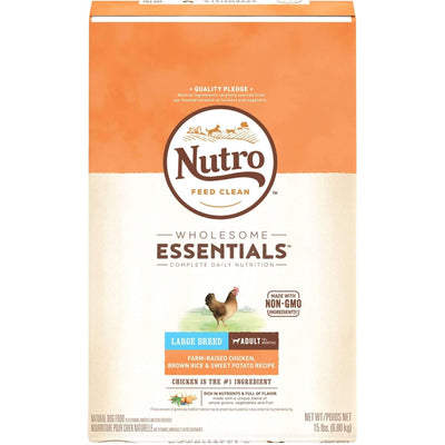 Nutro Wholesome Essentials Dog Food Adult Large Breed  Dog Food  | PetMax Canada