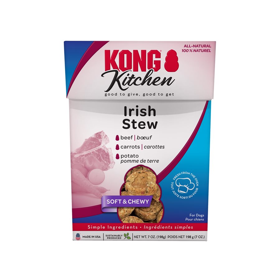 Kong Kitchen Soft & Chewy Grandmas Irish Stew Dog Treats  Dog Treats  | PetMax Canada