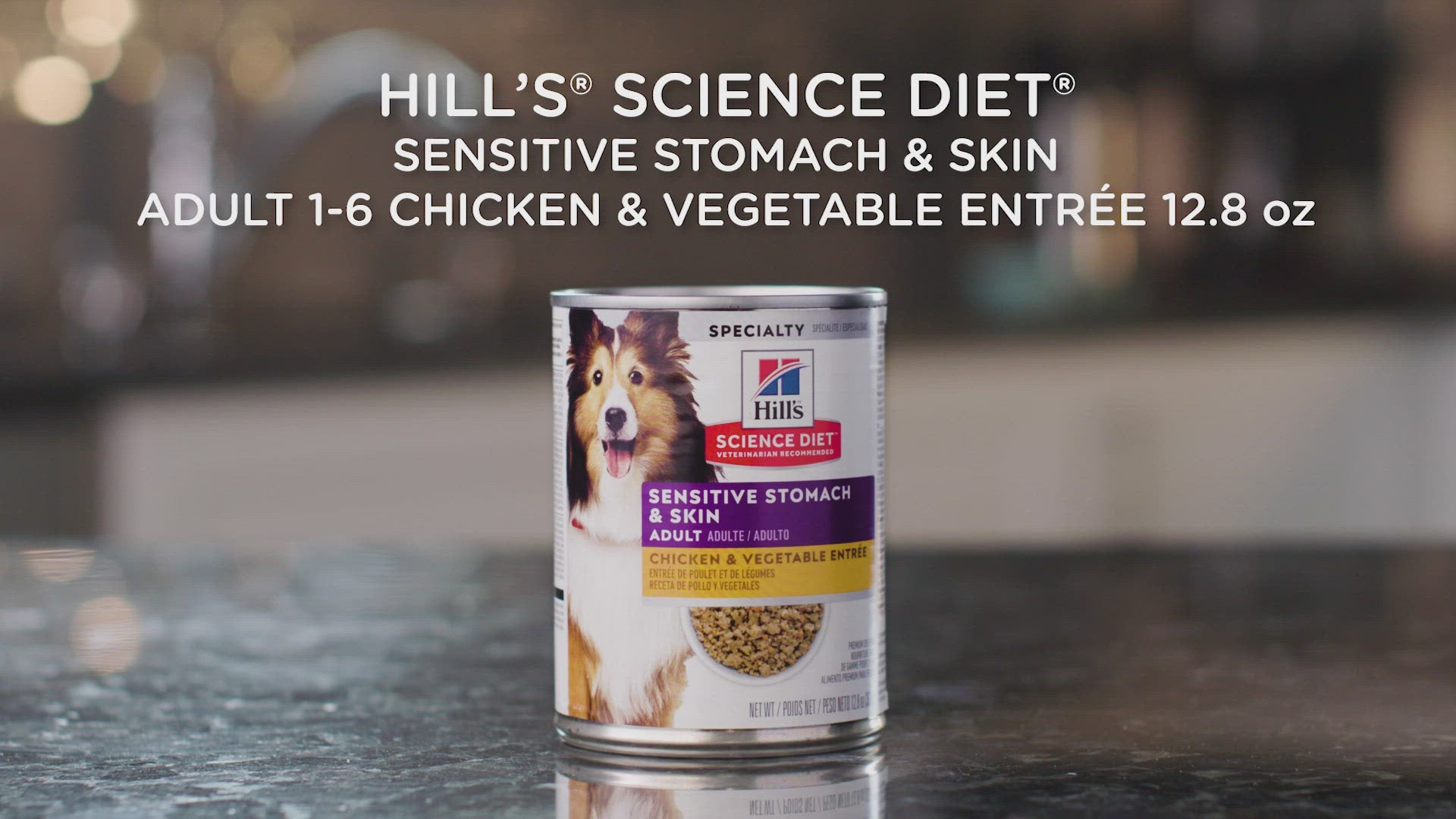 Hill's Science Diet Adult Sensitive Stomach & Skin Chicken & Vegetable Entrée Canned Dog Food