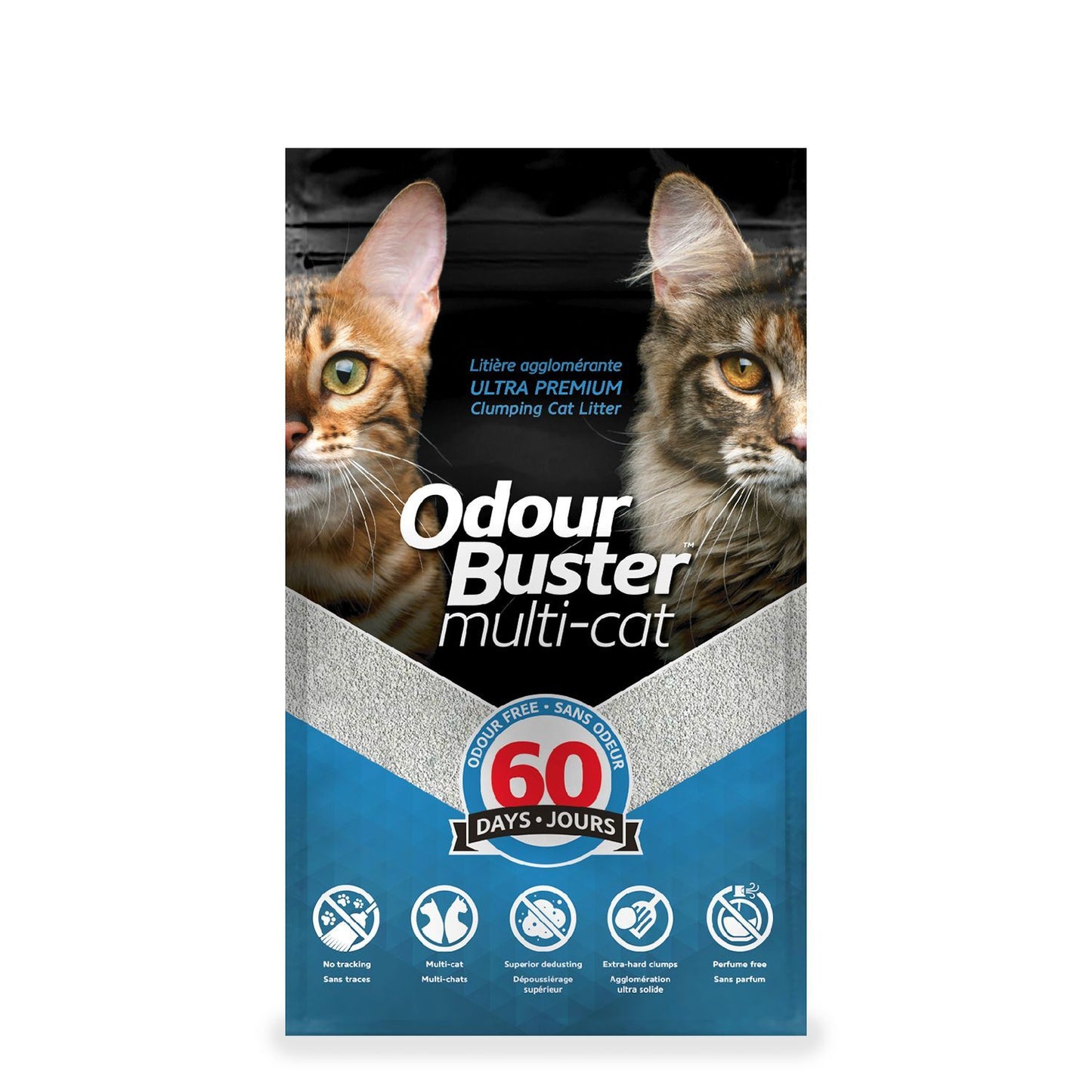 Odour Buster Clumping Cat Litter Multi Cat  Cat Litter  | PetMax Canada