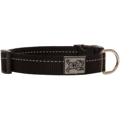 RC Adjustable Dog Collar Primary Black  Dog Collars  | PetMax Canada