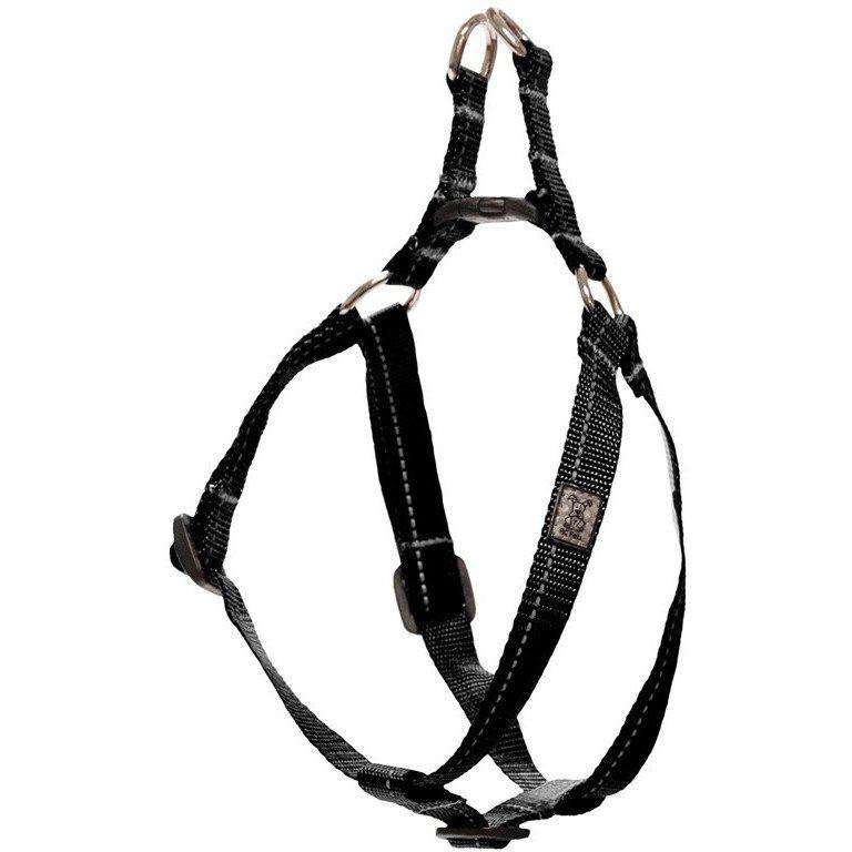 RC Step In Dog Harness Primary Black / 1/2 X 10 - 16 Harnesses Black | PetMax Canada