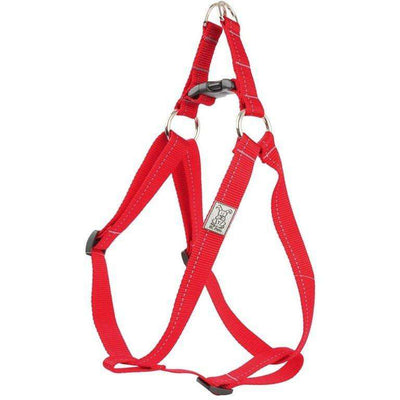 RC Step In Dog Harness Primary Red / 1/2 X 10 - 16 Harnesses Red | PetMax Canada