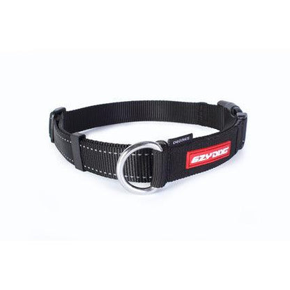 EZYDog Checkmate Dog Collar Black - Medium: 13" - 18" - Dog Collars - EZYDog - PetMax Canada