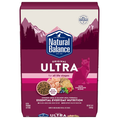 Natural Balance Original Ultra Chicken Meal & Salmon Meal Cat Food  Cat Food  | PetMax Canada