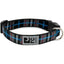 RC Adjustable Dog Clip Collar Black Twill Plaid  Dog Collars  | PetMax Canada