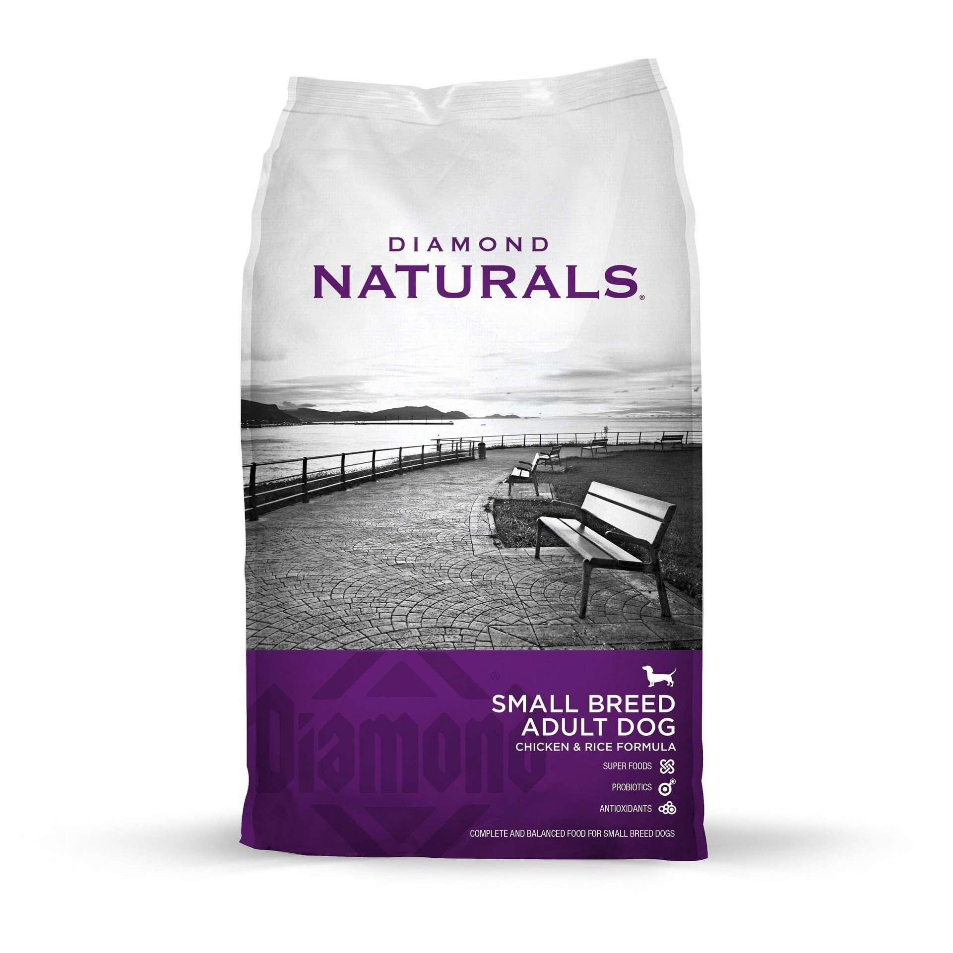 Diamond Naturals Dog Food Adult Small Breed Chicken & Rice  Dog Food  | PetMax Canada