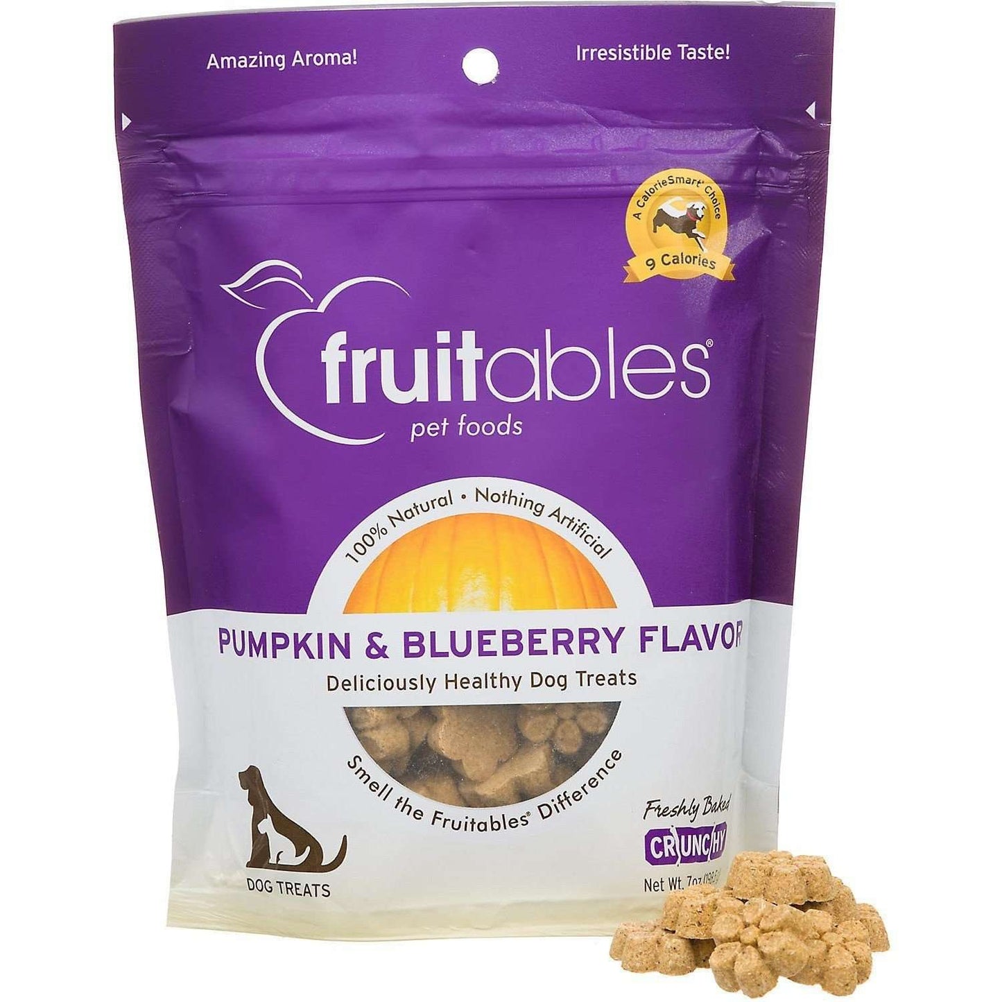 Fruitables Dog Treats Pumpkin & Blueberry  Dog Treats  | PetMax Canada