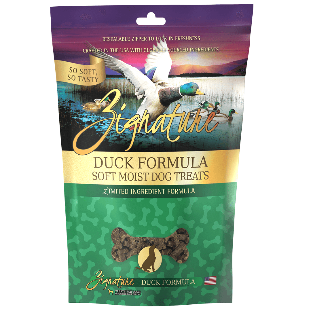 Zignature Duck Formula Soft Moist Treats for Dogs - 113g - Dog Treats - Zignature Pet Food - PetMax Canada