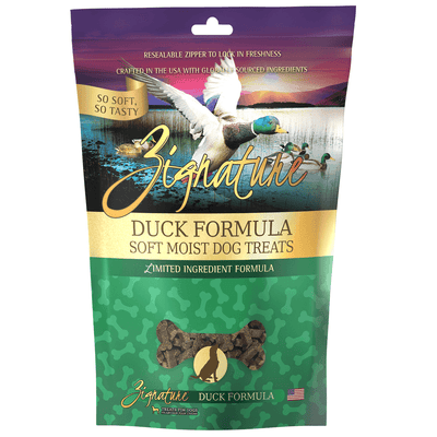 Zignature Duck Formula Soft Moist Treats for Dogs  Dog Treats  | PetMax Canada