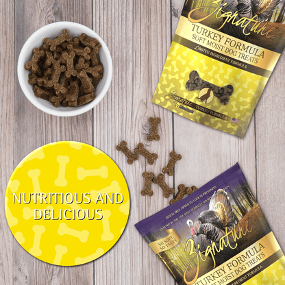 Zignature Turkey Formula Soft Moist Treats for Dogs - 113g - Dog Treats - Zignature Pet Food - PetMax Canada