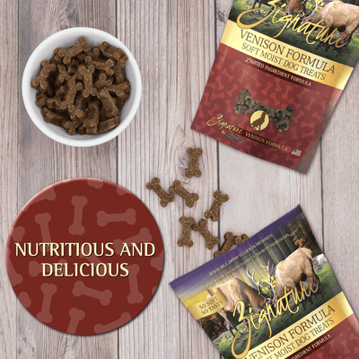 Zignature Venison Formula Soft Moist Treats for Dogs - 113g - Dog Treats - Zignature Pet Food - PetMax Canada