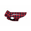 RC Dog Coat Shasta Red Buffalo Plaid  Coats  | PetMax Canada