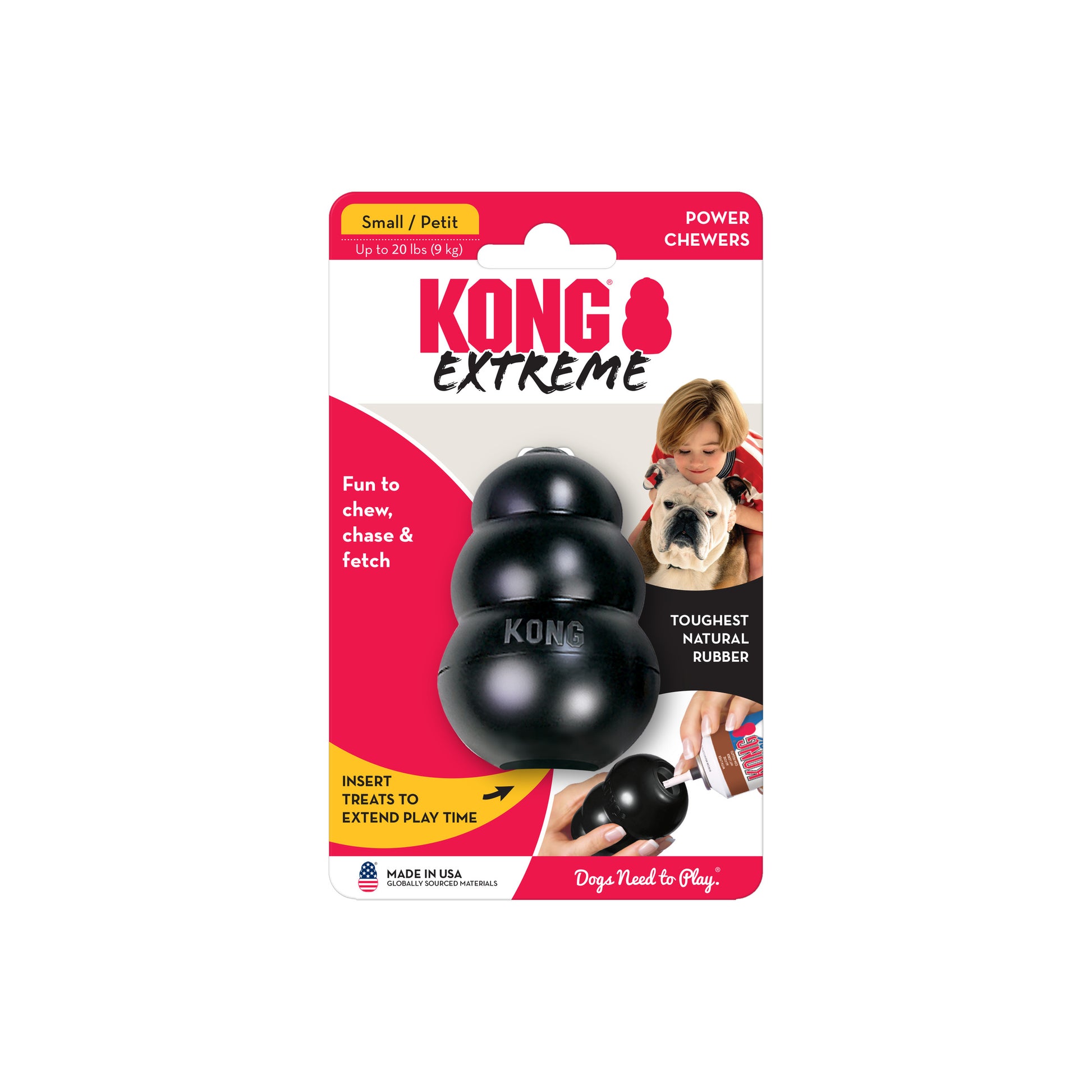 Kong Extreme Small Dog Toys Small | PetMax Canada