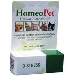 Homeopet D-Stress  Stress Relief  | PetMax Canada