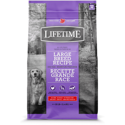 Lifetime All Life Stages Dog Food Large Breed Chicken 11.4 Kg  Dog Food  | PetMax Canada