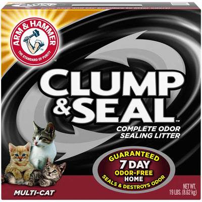 Arm & Hammer Clump & Seal Multi Cat  Cat Litter  | PetMax Canada