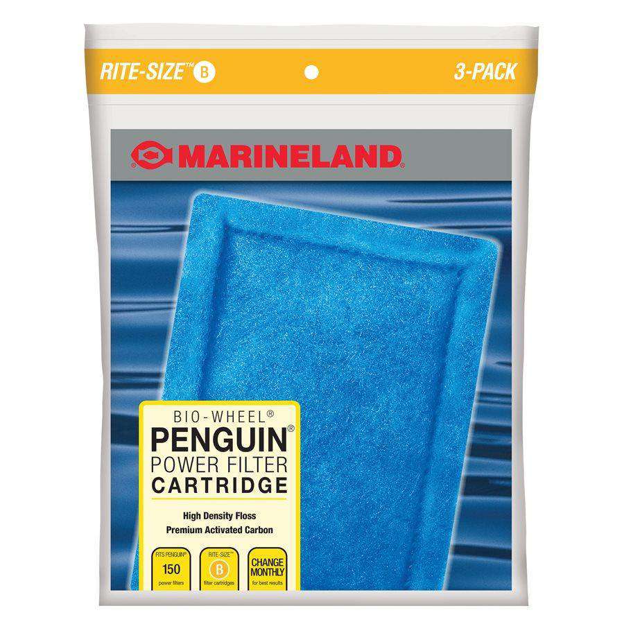 Marineland Penguin Rite-Size Cartridge B 3-Pack Filters 3-Pack | PetMax Canada