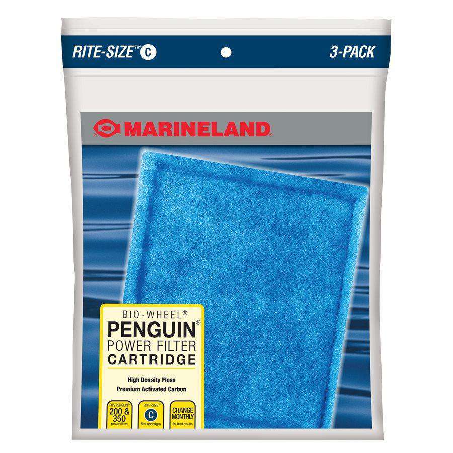 Marineland Penguin Rite-Size Cartridge C 3-Pack Filters 3-Pack | PetMax Canada