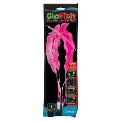 GloFish Colour Changing Plant Extra Large Pink  Aquarium Accessories  | PetMax Canada