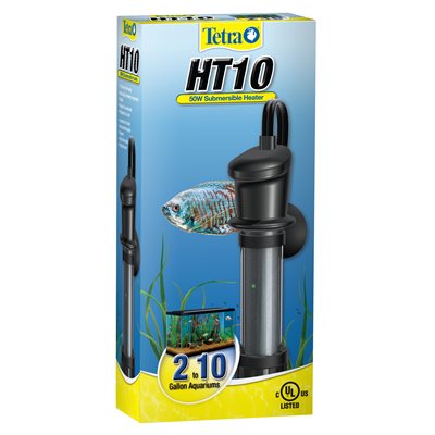 Tetra HT10 Submersible Heater 50W 2 to 10 Gallons  Heaters  | PetMax Canada