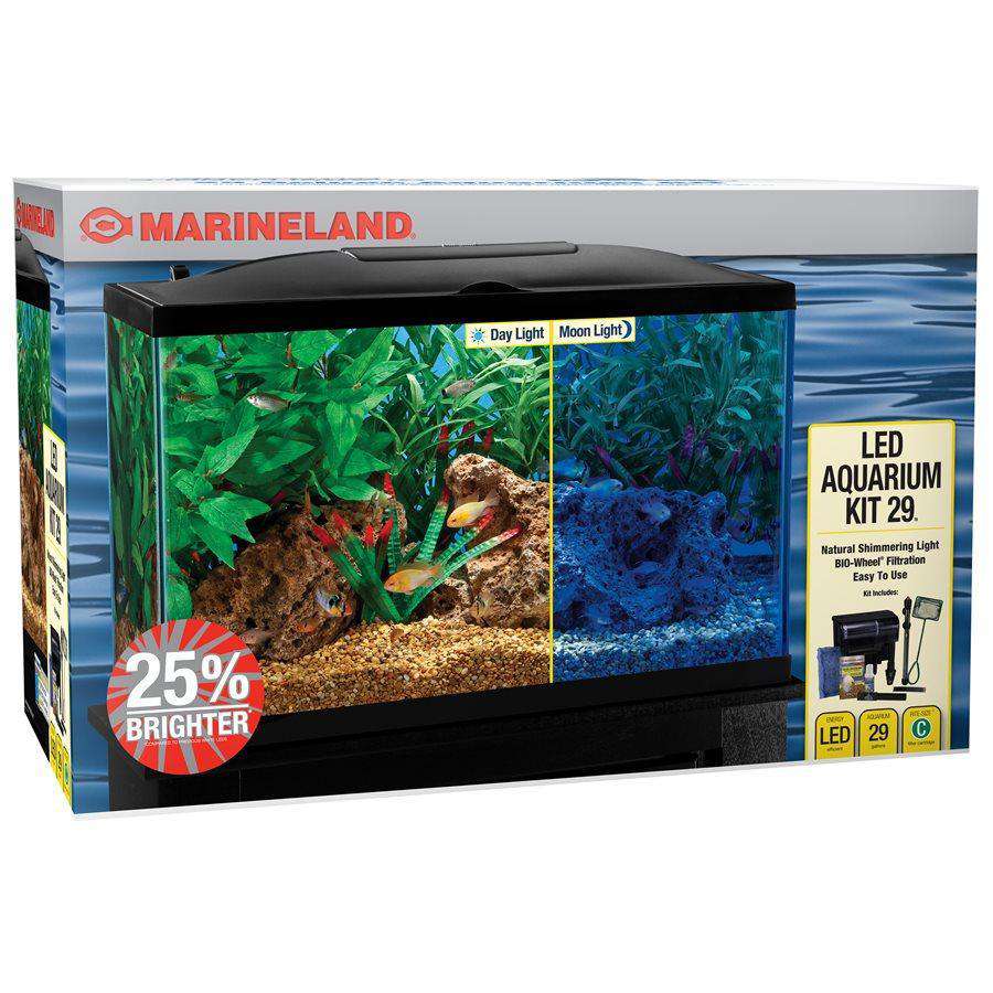 Marineland BIO-Wheel LED Aquarium Kit 29 Gallons Aquarium 29 Gallons | PetMax Canada