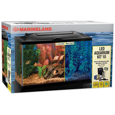 Marineland BIO-Wheel LED Aquarium Kit 10 Gallons Aquarium 10 Gallons | PetMax Canada